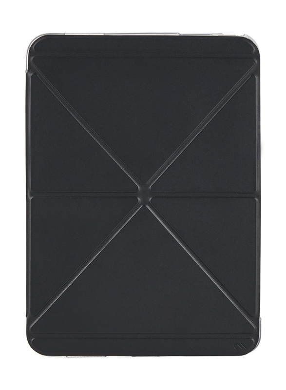 Case-Mate Apple iPad 10.9" 2022 10th Gen Folding Origami Folio Multi-Stand Case Cover, Black